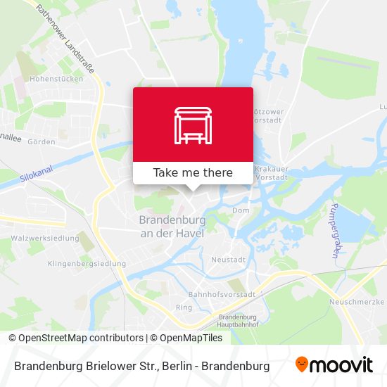 Brandenburg Brielower Str. map