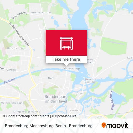 Brandenburg Massowburg map