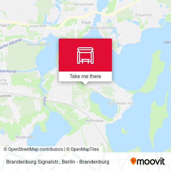 Карта Brandenburg Signalstr.