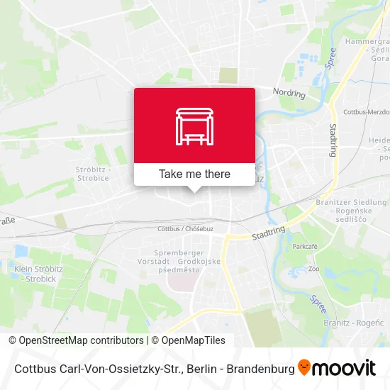 Карта Cottbus Carl-Von-Ossietzky-Str.