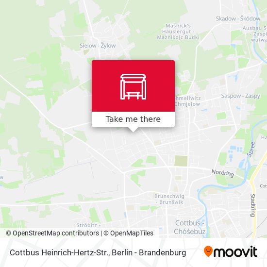 Cottbus Heinrich-Hertz-Str. map