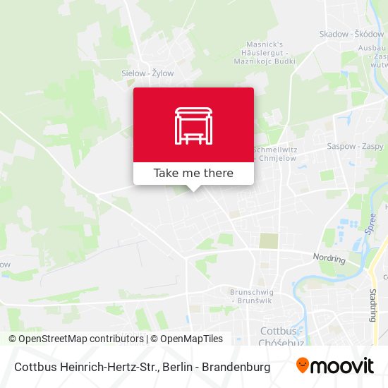 Cottbus Heinrich-Hertz-Str. map