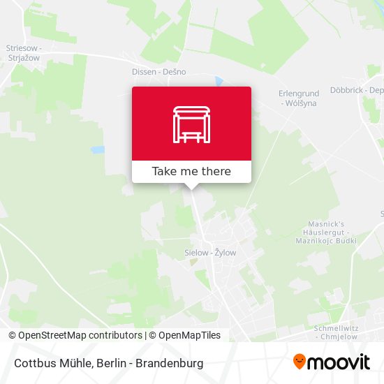 Карта Cottbus Mühle