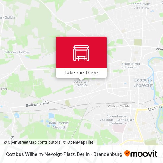 Cottbus Wilhelm-Nevoigt-Platz map