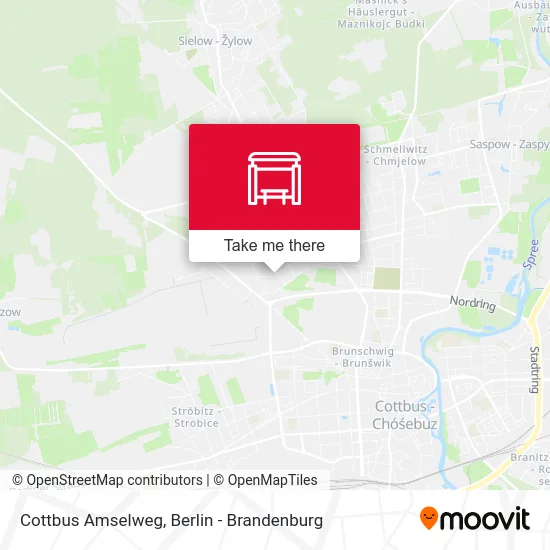 Cottbus Amselweg map