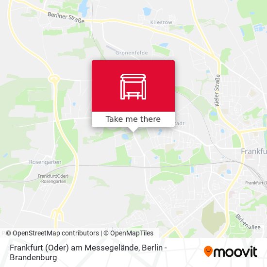 Frankfurt (Oder) am Messegelände map