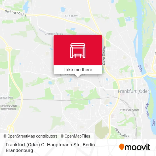 Frankfurt (Oder) G.-Hauptmann-Str. map