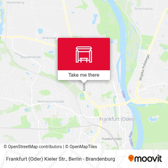 Frankfurt (Oder) Kieler Str. map
