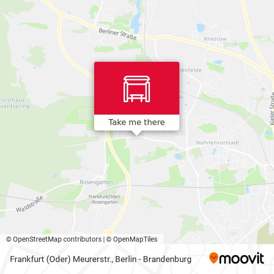 Frankfurt (Oder) Meurerstr. map