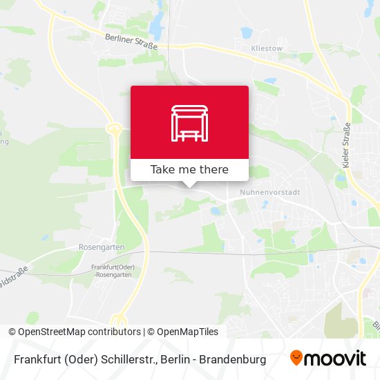 Frankfurt (Oder) Schillerstr. map