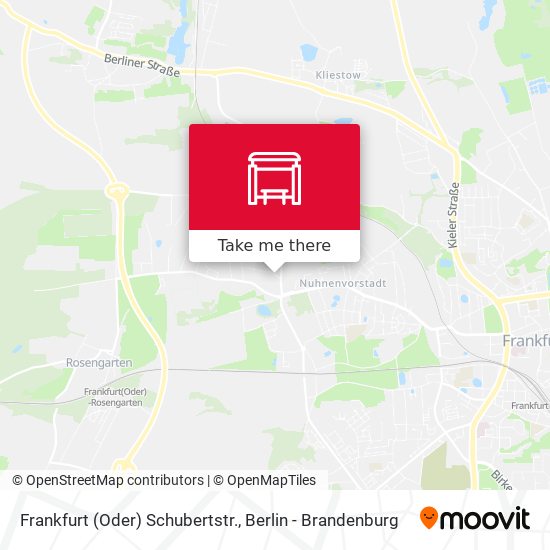 Frankfurt (Oder) Schubertstr. map
