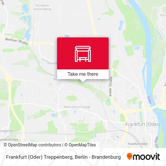 Frankfurt (Oder) Treppenberg map