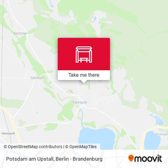 Potsdam am Upstall map