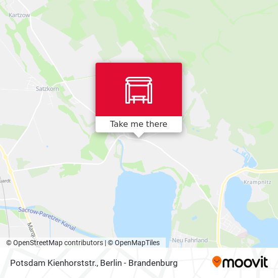 Potsdam Kienhorststr. map