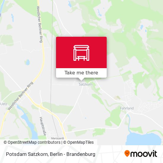 Potsdam Satzkorn map