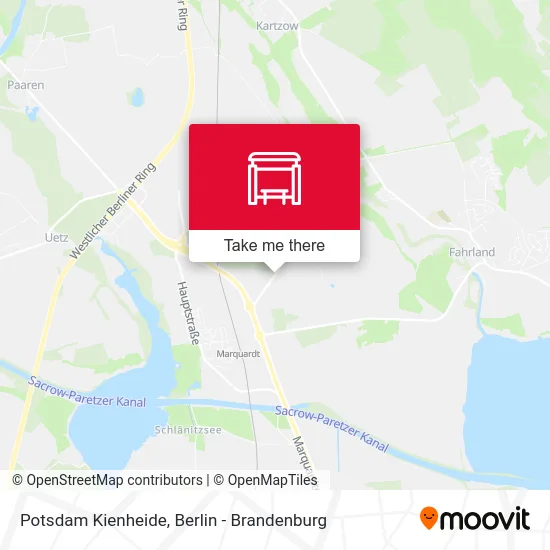 Potsdam Kienheide map