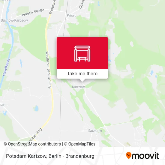 Карта Potsdam Kartzow
