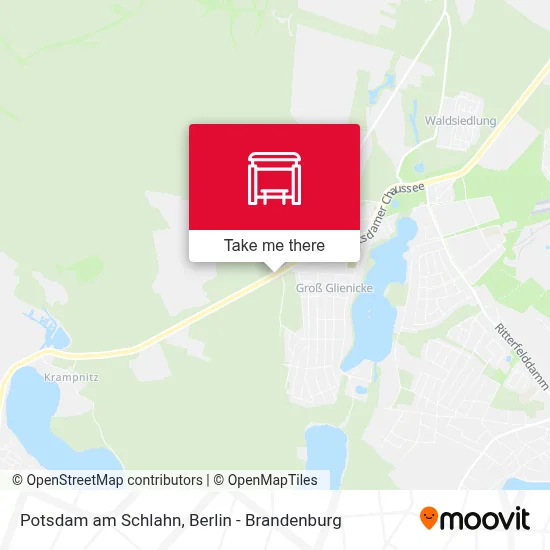 Potsdam am Schlahn map