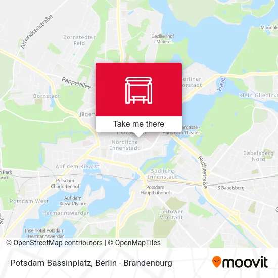 Карта Potsdam Bassinplatz