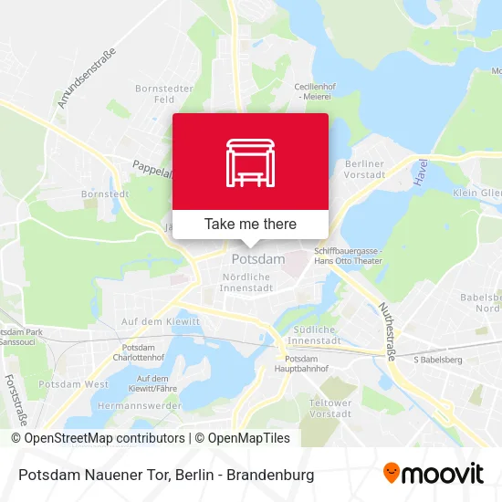 Карта Potsdam Nauener Tor