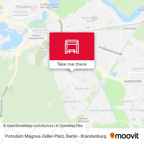 Карта Potsdam Magnus-Zeller-Platz