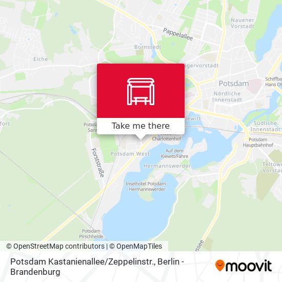 Potsdam Kastanienallee / Zeppelinstr. map