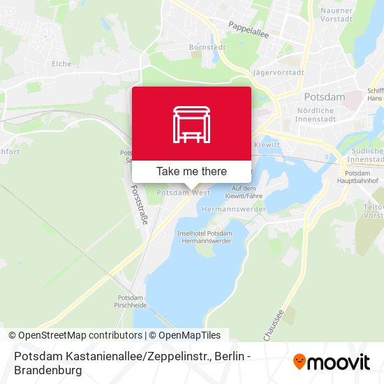 Potsdam Kastanienallee / Zeppelinstr. map