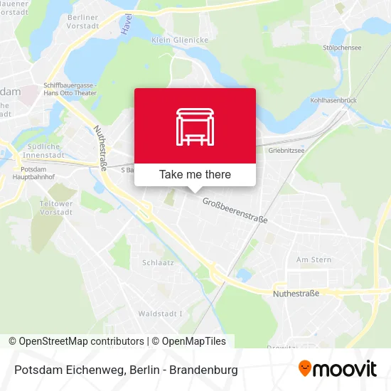 Карта Potsdam Eichenweg