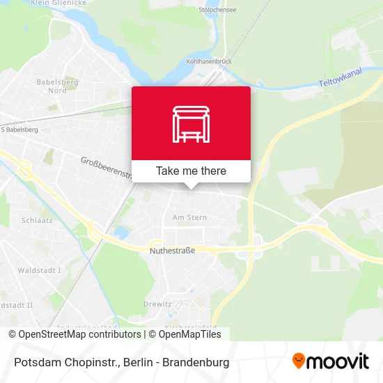 Potsdam Chopinstr. map