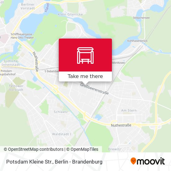 Potsdam Kleine Str. map
