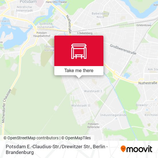 Potsdam E.-Claudius-Str. / Drewitzer Str. map