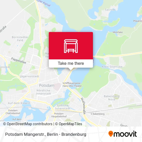 Карта Potsdam Mangerstr.