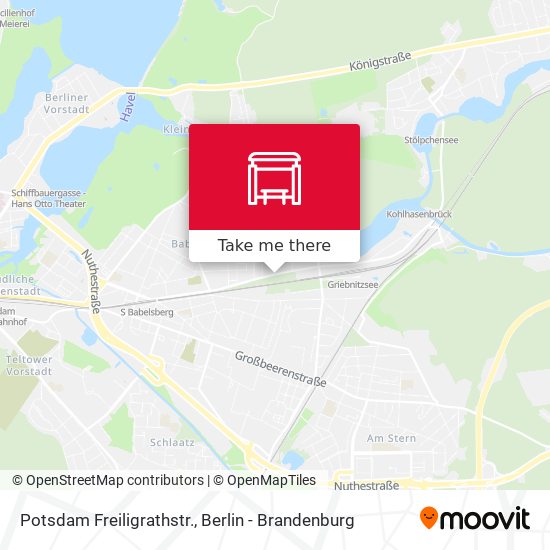 Potsdam Freiligrathstr. map