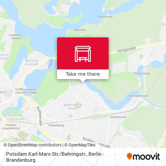 Potsdam Karl-Marx-Str. / Behringstr. map