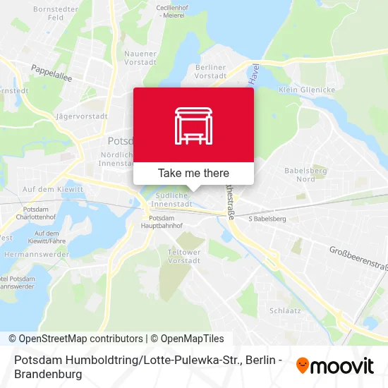 Potsdam Humboldtring / Lotte-Pulewka-Str. map