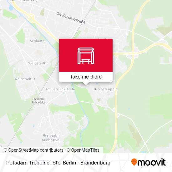Карта Potsdam Trebbiner Str.