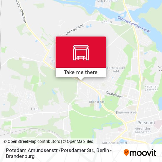 Potsdam Amundsenstr. / Potsdamer Str. map