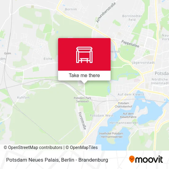 Карта Potsdam Neues Palais