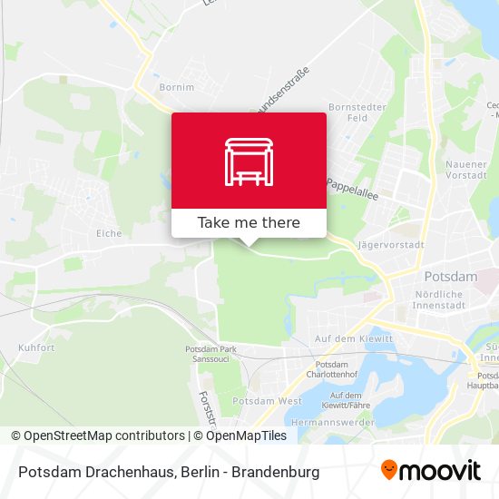 Potsdam Drachenhaus map