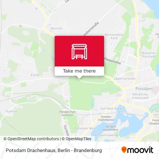 Potsdam Drachenhaus map