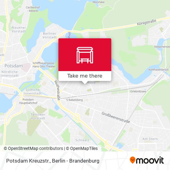 Potsdam Kreuzstr. map