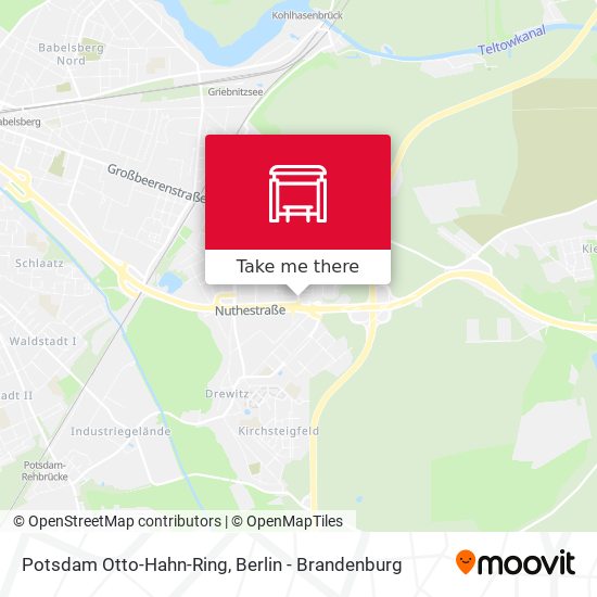 Potsdam Otto-Hahn-Ring map