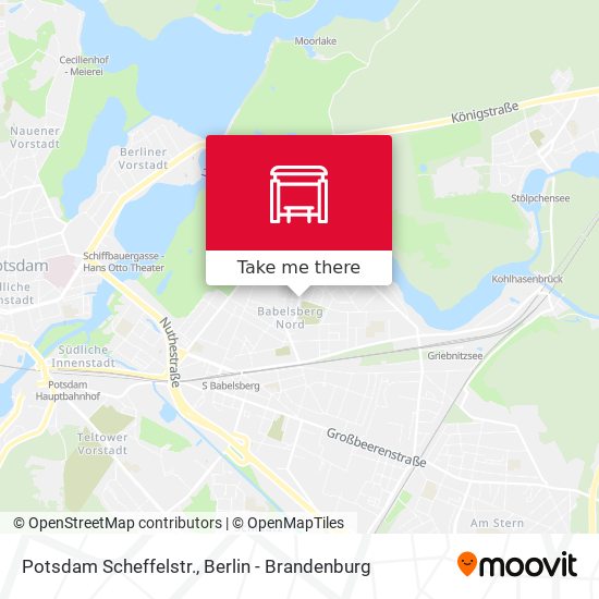 Potsdam Scheffelstr. map