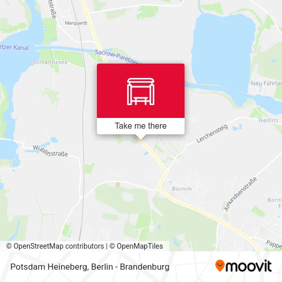 Карта Potsdam Heineberg