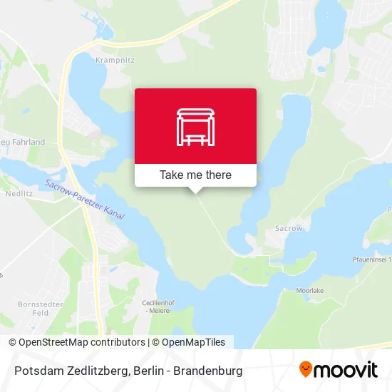 Карта Potsdam Zedlitzberg