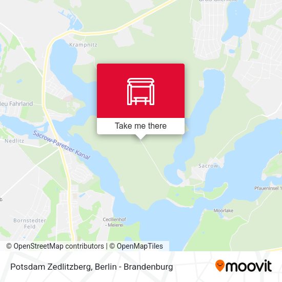 Карта Potsdam Zedlitzberg