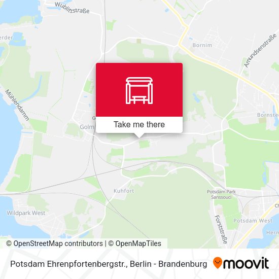 Карта Potsdam Ehrenpfortenbergstr.
