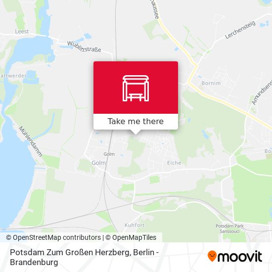 Potsdam Zum Großen Herzberg map