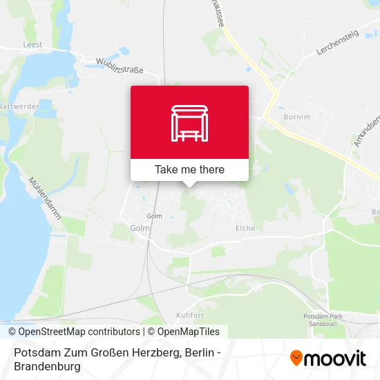 Карта Potsdam Zum Großen Herzberg