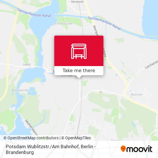 Potsdam Wublitzstr./Am Bahnhof map